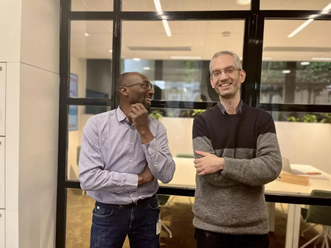Gencovery founders — Adama and Wassim